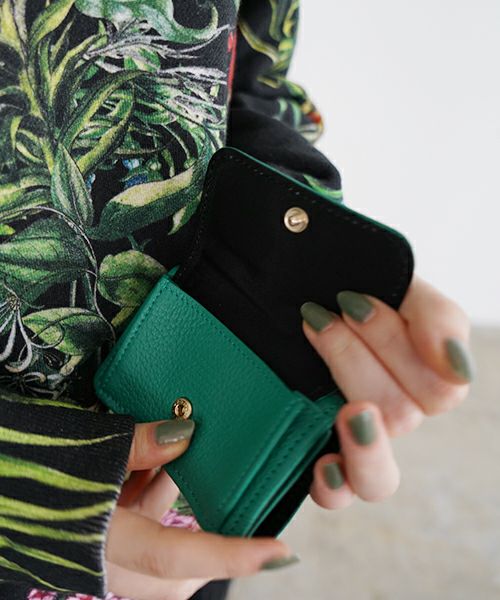 AHCAHCUM.あちゃちゅむ.お目目の財布 [green]