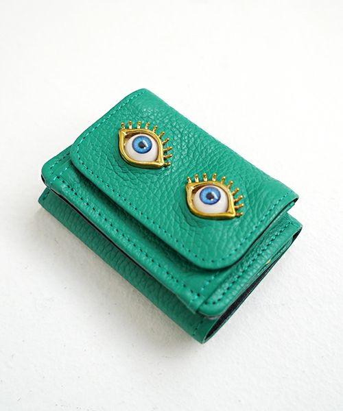 AHCAHCUM.あちゃちゅむ.お目目の財布 [green]