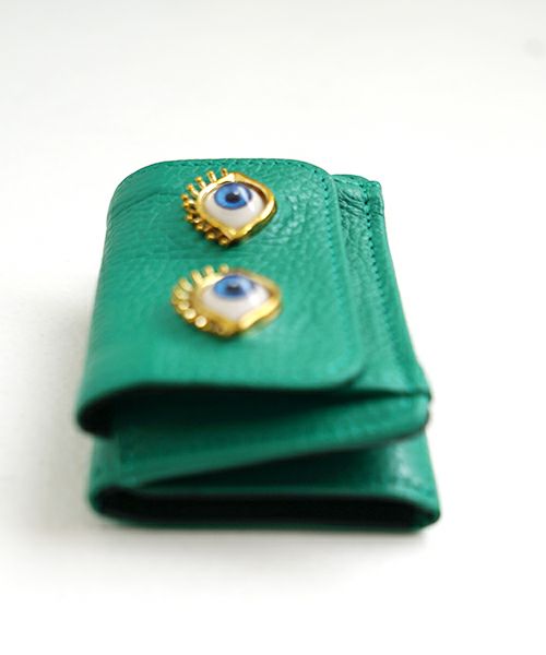AHCAHCUM.あちゃちゅむ.お目目の財布 [green]