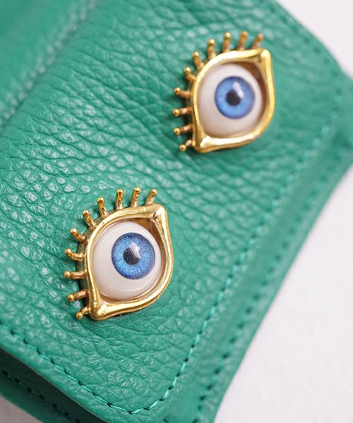 AHCAHCUM.あちゃちゅむ.お目目の財布 [green]