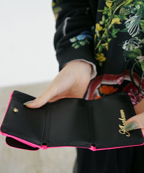 AHCAHCUM.あちゃちゅむ.お目目の財布 [pink]