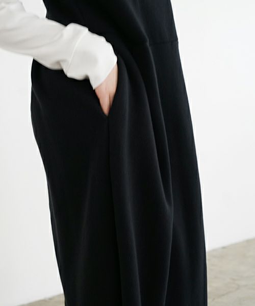 Mochi / home&miles.モチ / ホーム＆マイルズ.sweat jumper skirt [black]