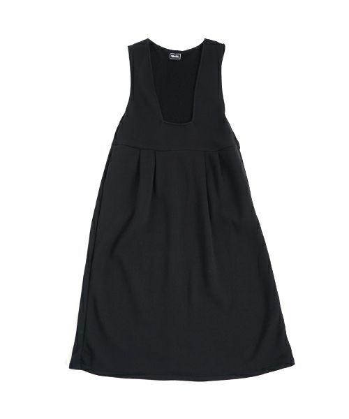 Mochi / home&miles.モチ / ホーム＆マイルズ.sweat jumper skirt [black]