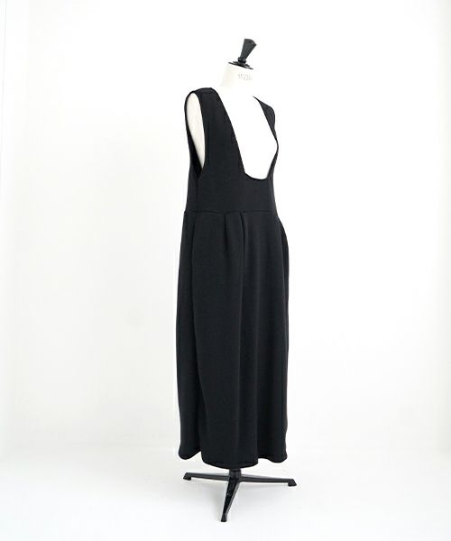 Mochi / home&miles.モチ / ホーム＆マイルズ.sweat jumper skirt [black]
