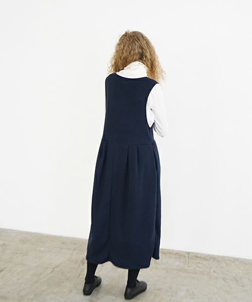 Mochi / home&miles.モチ / ホーム＆マイルズ.sweat jumper skirt [navy]