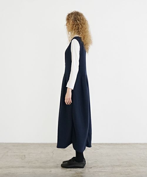 Mochi / home&miles.モチ / ホーム＆マイルズ.sweat jumper skirt [navy]