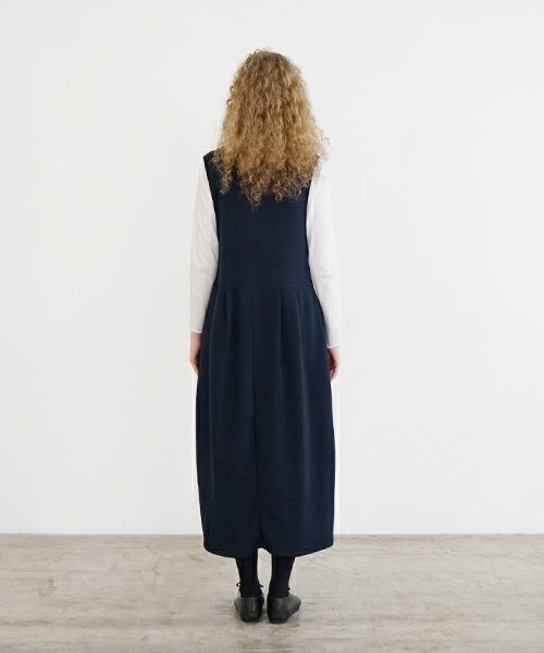 Mochi / home&miles.モチ / ホーム＆マイルズ.sweat jumper skirt [navy]