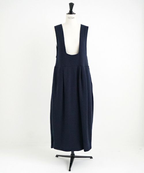 Mochi / home&miles.モチ / ホーム＆マイルズ.sweat jumper skirt [navy]