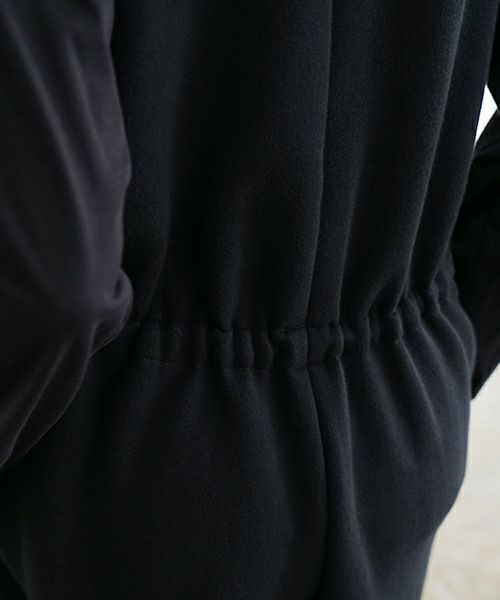 Mochi / home&miles.モチ / ホーム＆マイルズ.tuck sweat salopette [black]