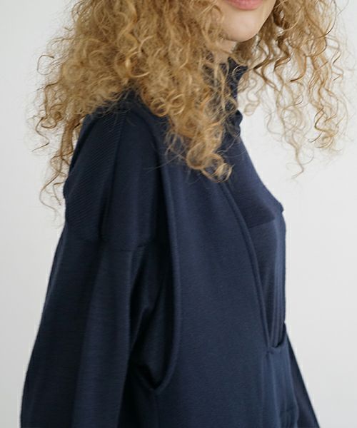 Mochi / home&miles.モチ / ホーム＆マイルズ.tuck sweat salopette [navy]