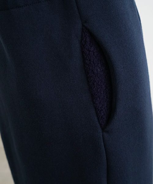 Mochi / home&miles.モチ / ホーム＆マイルズ.tuck sweat salopette [navy]