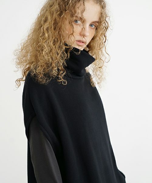Mochi / home&miles.モチ / ホーム＆マイルズ.turtle neck one piece [black]