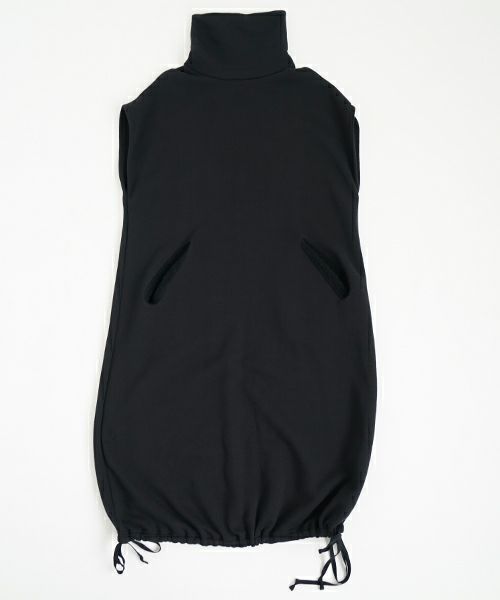 Mochi / home&miles.モチ / ホーム＆マイルズ.turtle neck one piece [black]