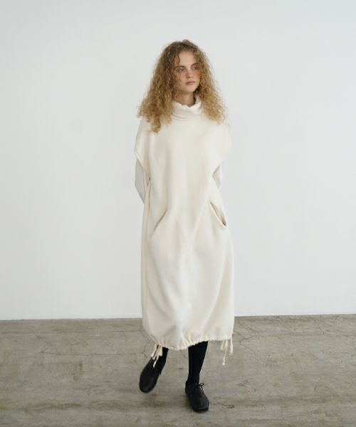 Mochi / home&miles.モチ / ホーム＆マイルズ.turtle neck one piece [off white]