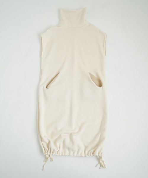 Mochi / home&miles.モチ / ホーム＆マイルズ.turtle neck one piece [off white]