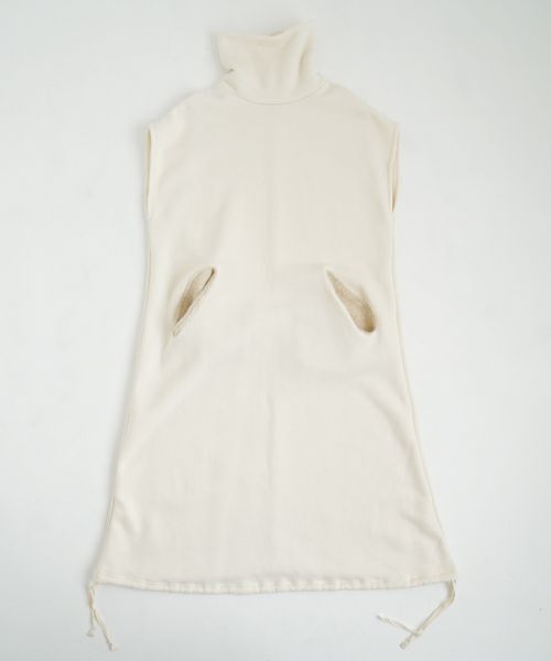 Mochi / home&miles.モチ / ホーム＆マイルズ.turtle neck one piece [off white]