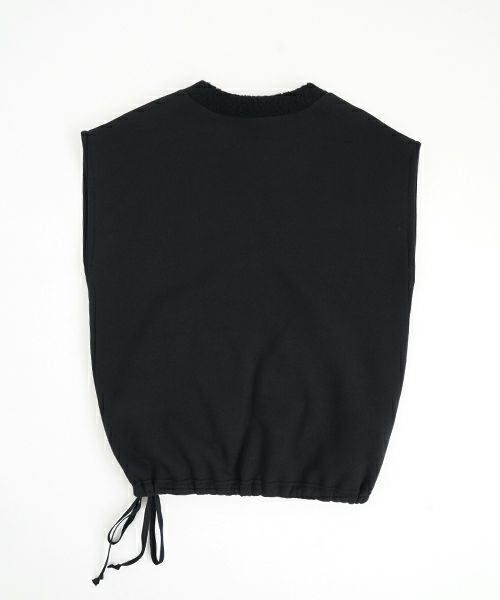 Mochi / home&miles.モチ / ホーム＆マイルズ.v-neck vest [black]