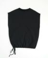 Mochi / home&miles.モチ / ホーム＆マイルズ.v-neck vest [black]