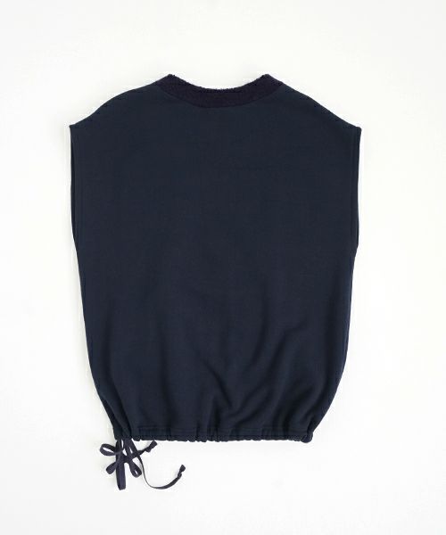 Mochi / home&miles.モチ / ホーム＆マイルズ.v-neck vest [navy]