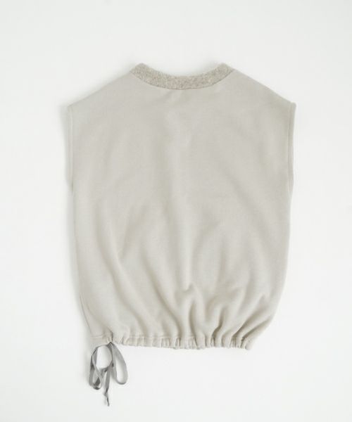 Mochi / home&miles.モチ / ホーム＆マイルズ.v-neck vest [greige]