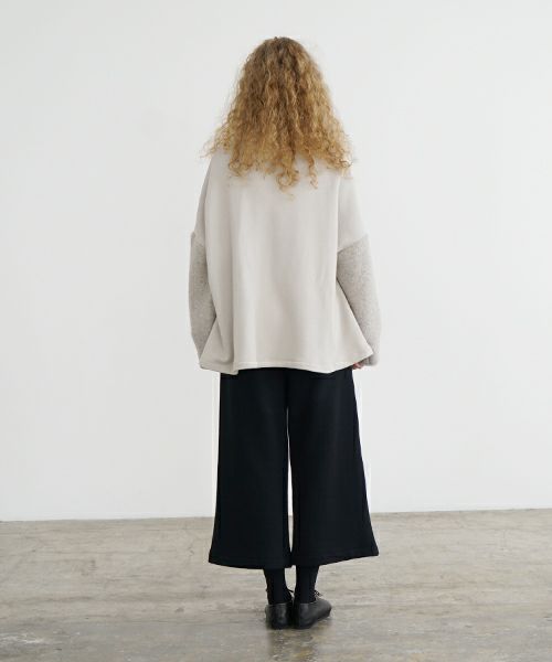 Mochi / home&miles.モチ / ホーム＆マイルズ.zip up cardigan [greige]