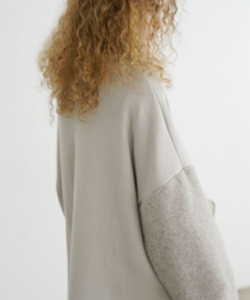 Mochi / home&miles.モチ / ホーム＆マイルズ.zip up cardigan [greige]