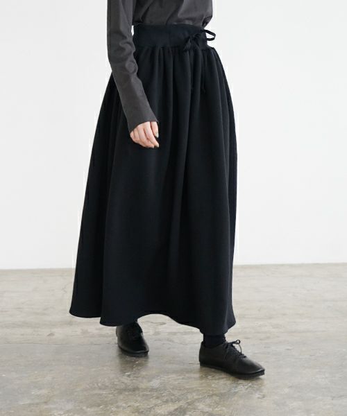 Mochi / home&miles.モチ / ホーム＆マイルズ.long skirt [black]
