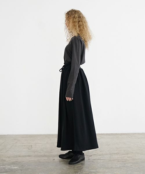 Mochi / home&miles.モチ / ホーム＆マイルズ.long skirt [black]