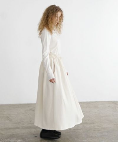 Mochi モチ long skirt [off white] 
