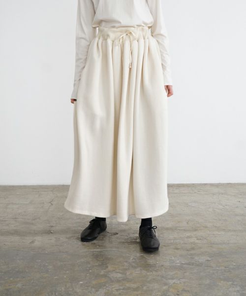 Mochi / home&miles.モチ / ホーム＆マイルズ.long skirt [off white]