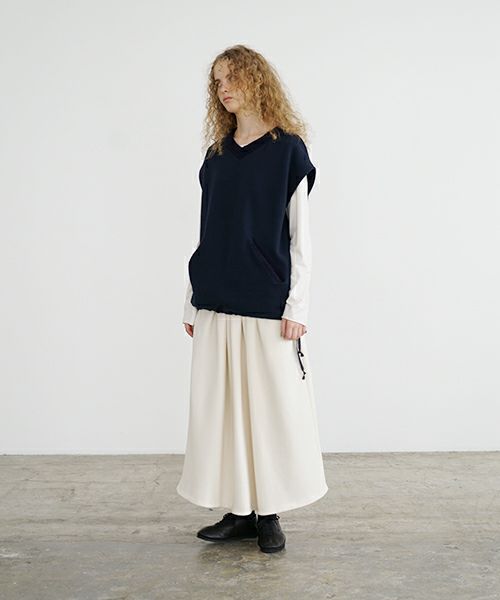 Mochi / home&miles.モチ / ホーム＆マイルズ.long skirt [off white]