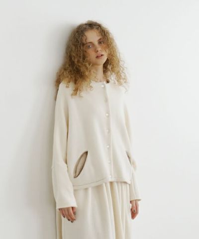 Mochi / home&miles.モチ / ホーム＆マイルズ.cardigan [off white]