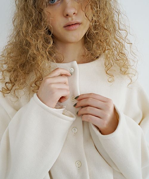 Mochi / home&miles.モチ / ホーム＆マイルズ.cardigan [off white]