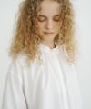 Mochi.モチ.gather blouse [finx cotton]