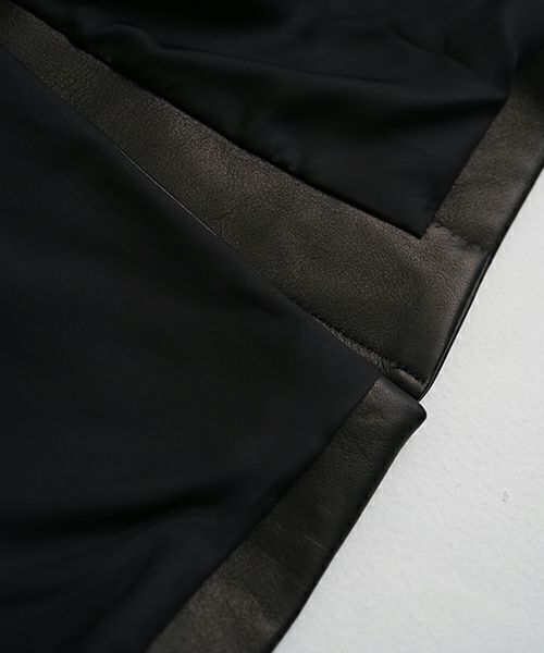 YOKO SAKAMOTO.ヨーコサカモト. LEATHER BIG JACKET [BLACK] YS - 23AW - 11