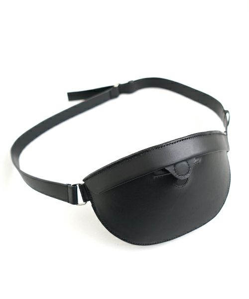 EDROBERTJUDSON.エドロバートジャドソン.box stitch waist pouch [B01XBG-173/05/black]