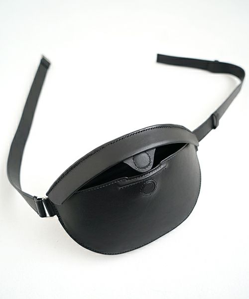 EDROBERTJUDSON.エドロバートジャドソン.box stitch waist pouch [B01XBG-173/05/black]