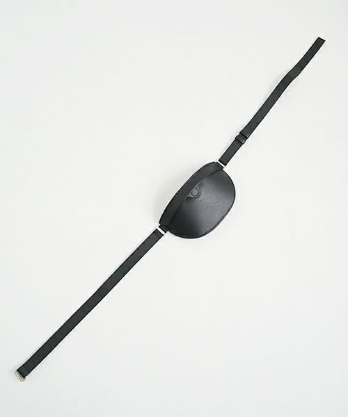 EDROBERTJUDSON.エドロバートジャドソン.box stitch waist pouch [B01XBG-173/05/black]