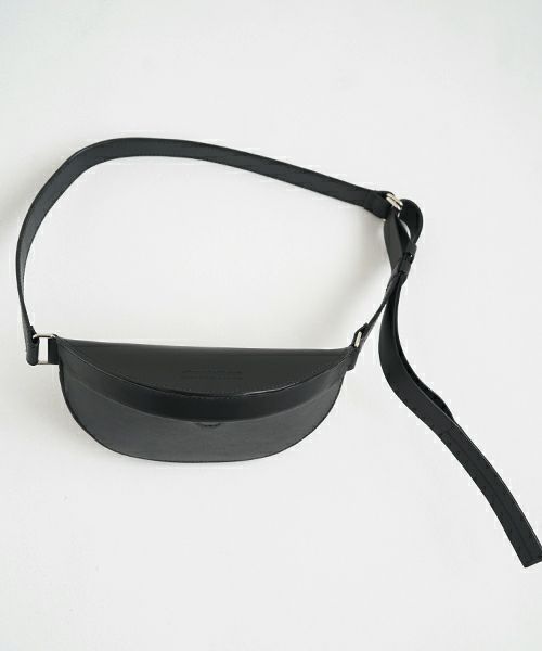 EDROBERTJUDSON.エドロバートジャドソン.box stitch waist pouch [B01XBG-173/05/black]