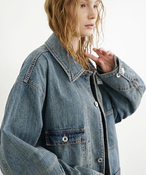 YOKO SAKAMOTO ヨーコサカモト DENIM JACKET [FADE INDIGO] YS-23aw-52