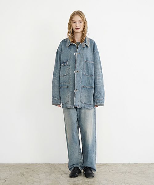 YOKO SAKAMOTO ヨーコサカモト DENIM JACKET [FADE INDIGO] YS-23aw-52