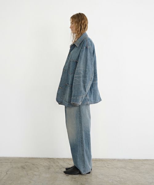 YOKO SAKAMOTO ヨーコサカモト DENIM JACKET [FADE INDIGO] YS-23aw-52