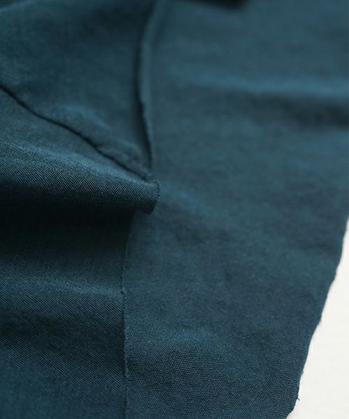suzuki takayuki.スズキタカユキ.turtle-neck t-shirt ［A241-30 brine blue]