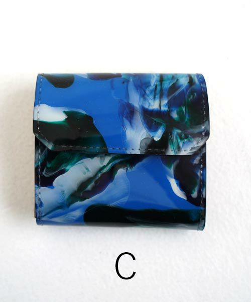 macromauro マクロマウロ.high paint wallet P -only palm maison-