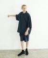 VU ヴウ balloon shirt [DEEP BLUE］バルーンシャツ vu-s24-s01