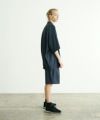 VU ヴウ balloon shirt [DEEP BLUE］バルーンシャツ vu-s24-s01