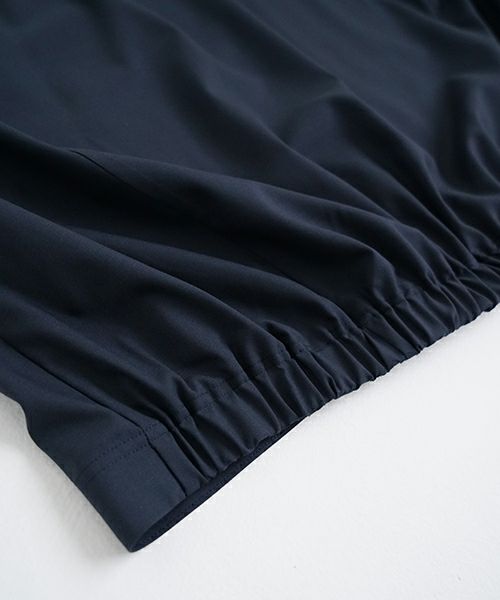 VU ヴウ balloon shirt [DEEP BLUE］バルーンシャツ vu-s24-s01