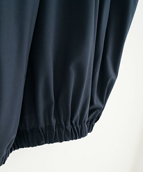 VU ヴウ balloon shirt [DEEP BLUE］バルーンシャツ vu-s24-s01