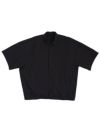 VU ヴウ balloon shirt [BLACK］バルーンシャツ vu-s24-s01