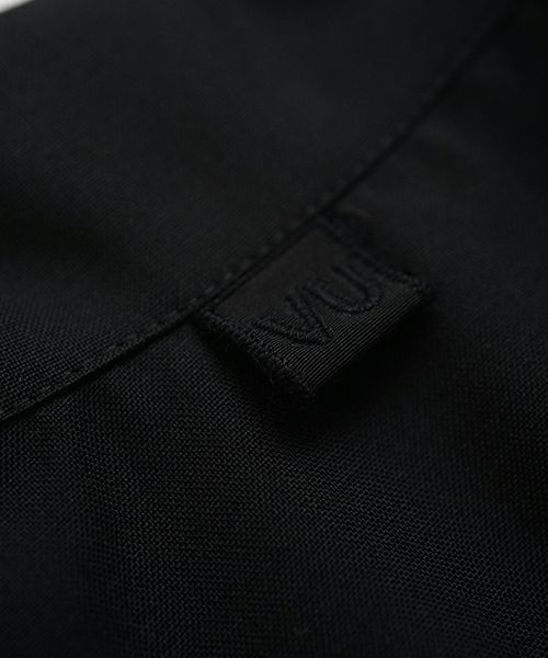 VU ヴウ balloon shirt [BLACK］バルーンシャツ vu-s24-s01